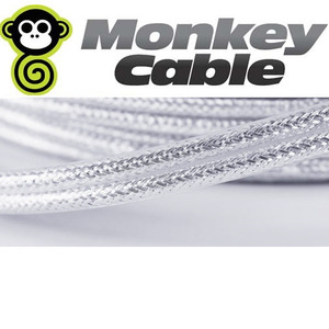 Monkey Cable(몽키케이블) Clarity Diamondback 스피커케이블 1m